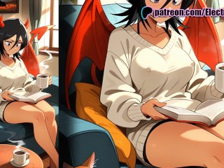 Soul Reaper's Throat Filled: Rukia's Midnight Training with Ichigo’s Zanpakuto