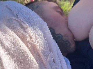 Breastfeeding outside in public
