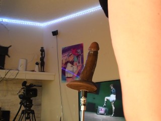 Goth Schoolgirl Slut Studying to take Big Black Cock in College