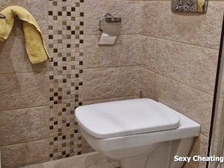 His tongue is my toilet paper, my slave licks my ass and pussy after using the toilet