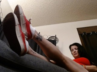 Smelly Socks Sneakers Foot Slave Humiliation
