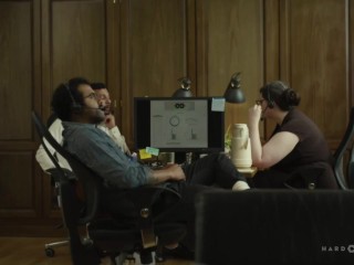 BBW Beauty Lets Coworkers Release Big Dick Tension On Her Phat Pussy