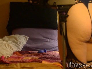Throb and Dainty BTS Blowjob and Fucking