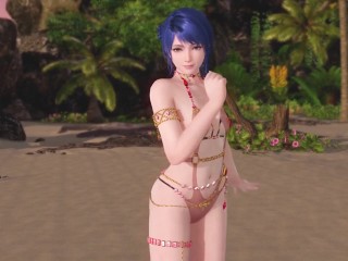 Dead or Alive Xtreme Venus Vacation Lobelia Radiant Red Birthday Swimsuit Nude Mod Fanservice